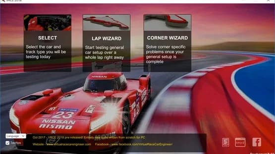 Virtual Race Car Engineer 2018 — Screenshots