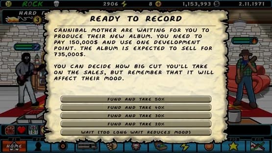 A Story of a Band — Screenshots