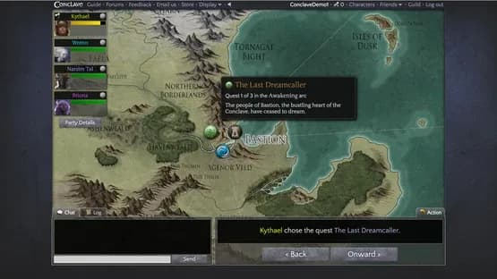 Conclave — Screenshots