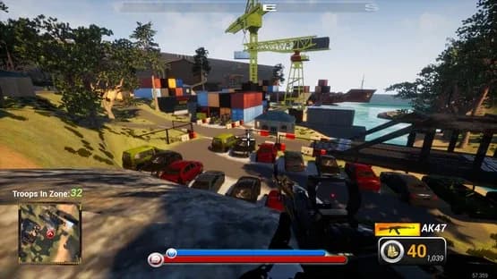 Battle Royale Bootcamp — Screenshoty