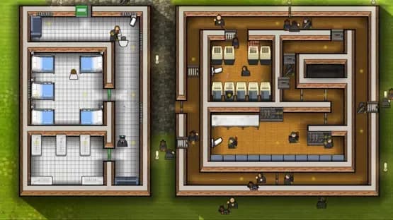 Prison Architect: All Day and a Night Edition — Screenshoty