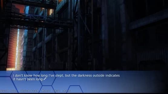 Orion: A Sci-Fi Visual Novel — Screenshoty