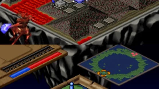 Populous DS — Screenshoty