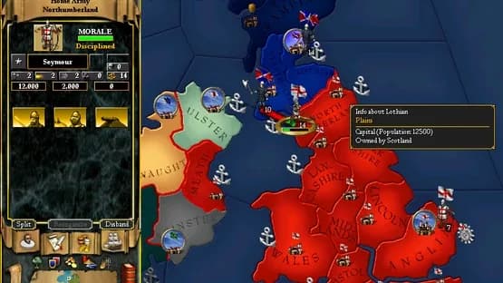 For The Glory: A Europa Universalis Game — Screenshoty