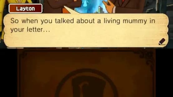 Professor Layton and the Azran Legacy — Screenshoty