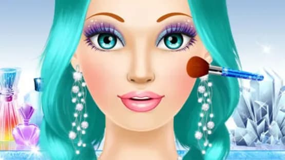 Ice Queen Salon - Girls Makeup and Dressup Game — Screenshots
