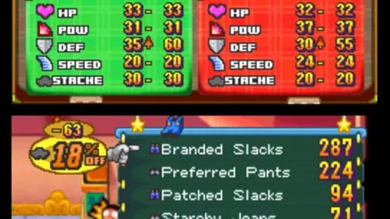 Mario & Luigi: Partners in Time — Screenshoty