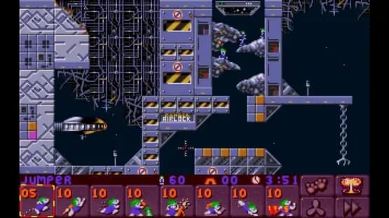 Lemmings 2: The Tribes — Screenshoty