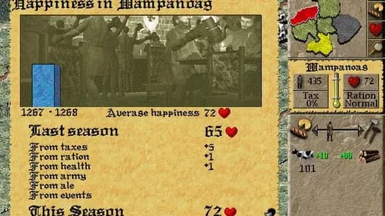 Lords of the Realm II — Screenshots
