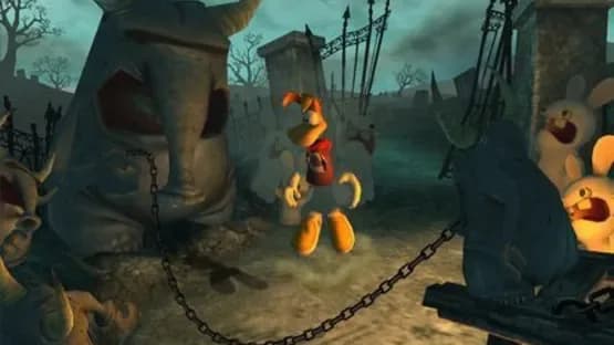 Rayman Raving Rabbids — Screenshoty