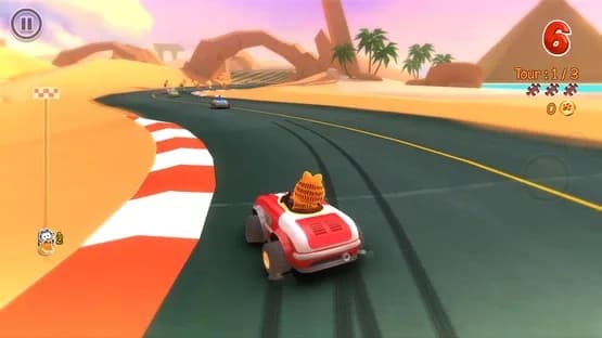 Garfield Kart — Screenshoty