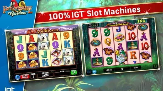IGT Slots Paradise Garden — Screenshots