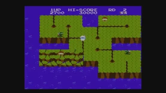 Dig Dug II: Trouble in Paradise — Screenshoty