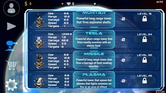 Space Panic Defense — Screenshoty