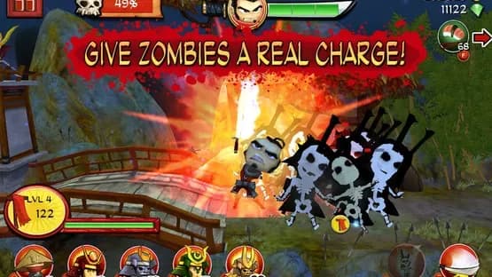 Samurai vs Zombies Defense — Screenshots