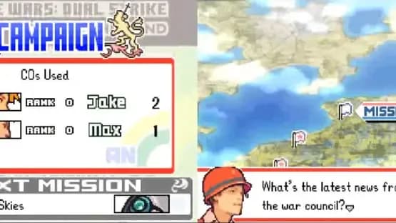 Advance Wars: Dual Strike — Screenshoty