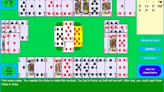 Bergen Bridge Beginner 1 — Screenshots