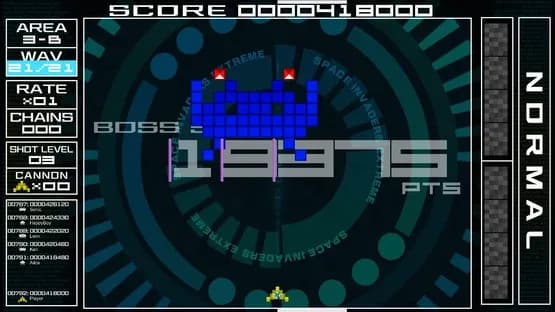 Space Invaders Extreme — Screenshoty