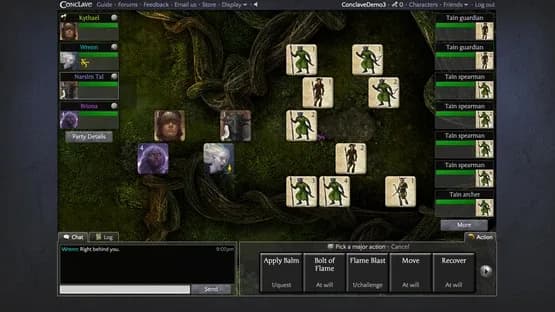 Conclave — Screenshots