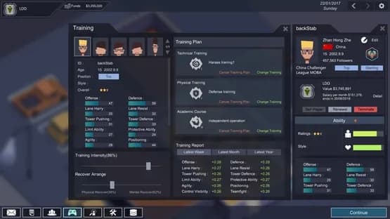 ESports Club — Screenshots