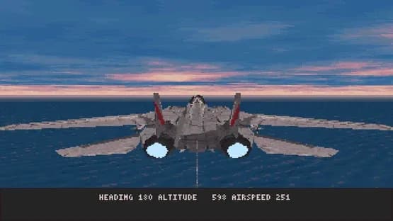 Fleet Defender: The F-14 Tomcat Simulation — Screenshoty