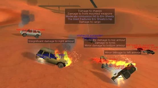 Darkwind: War on Wheels — Screenshoty