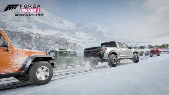 Forza Horizon 3: Blizzard Mountain — Screenshoty