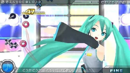 Hatsune Miku: Project Diva — Screenshoty