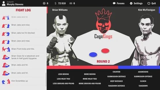 Ultimate Fight Manager 2016 — Screenshots