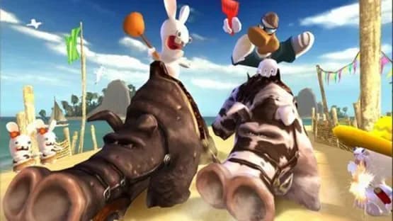 Rayman Raving Rabbids — Screenshoty