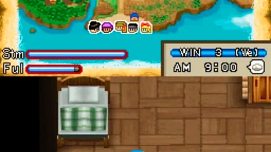 Harvest Moon DS: Island of Happiness — Screenshoty
