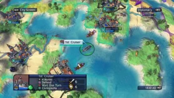 Sid Meier's Civilization Revolution — Screenshoty