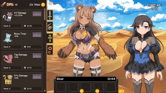 Sakura Clicker — Screenshots