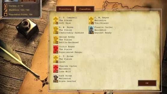 Mosby's Confederacy — Screenshoty