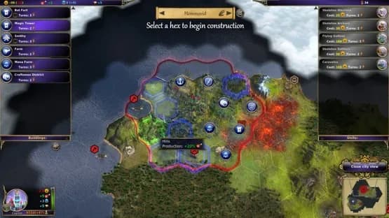 Warlock: Master of the Arcane — Screenshoty