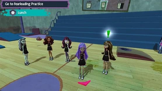 Monster High: New Ghoul in School — Screenshoty