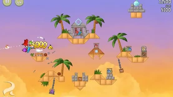 Angry Birds Rio — Screenshoty