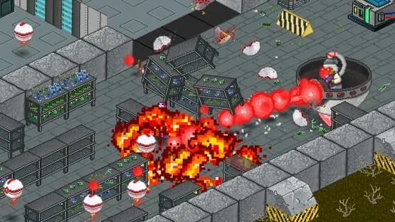 Patchman vs. Red Circles — Screenshoty