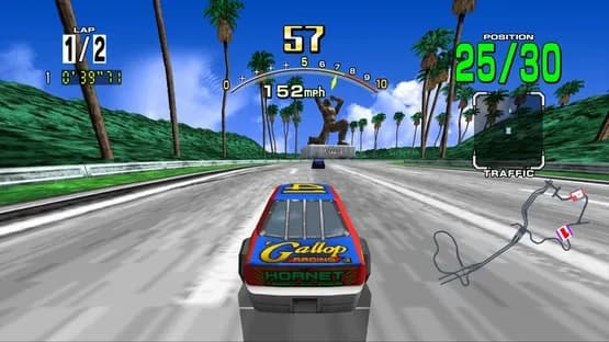 Daytona USA — Screenshoty