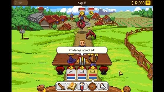 Knights of Pen and Paper +1 Edition — Screenshoty