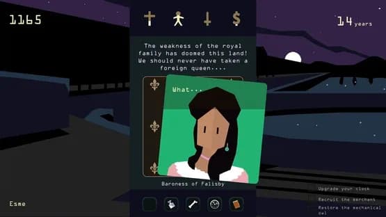 Reigns: Her Majesty — Screenshoty