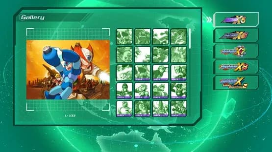 Mega Man X Legacy Collection 2 — Screenshoty
