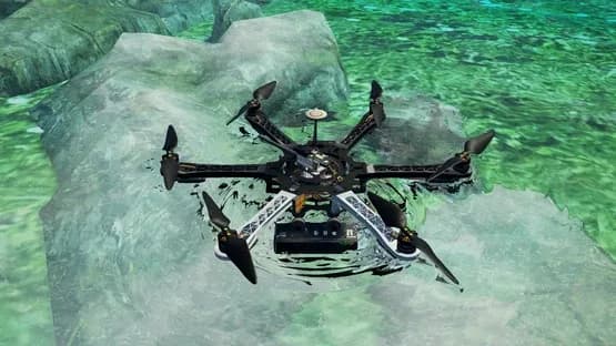 Copter and Sky — Screenshoty