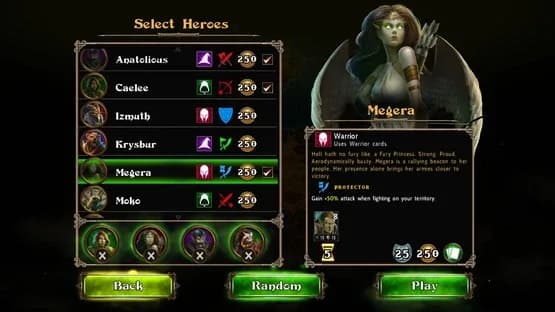 Legends of Callasia — Screenshoty