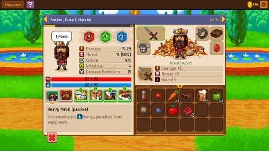 Knights of Pen and Paper II — Screenshoty