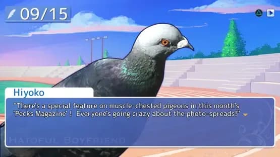 Hatoful Boyfriend — Screenshoty