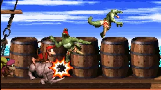 Donkey Kong Country 2: Diddy's Kong Quest — Screenshoty