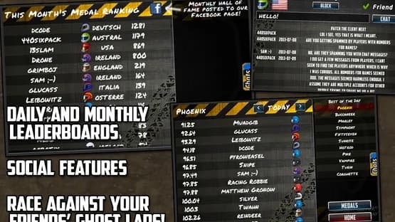 Musclecar Online — Screenshoty