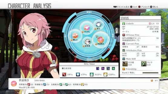 Sword Art Online: Hollow Realization — Screenshoty