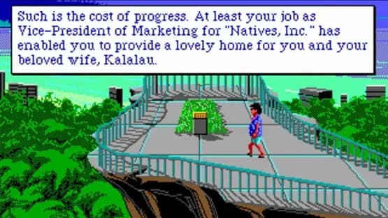 Leisure Suit Larry III: Passionate Patti in Pursuit of the Pulsating Pectorals — Screenshoty